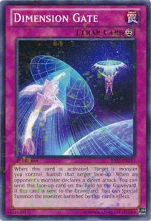 Dimension Gate (Mosaic Rare) (BP02-EN213) - Battle Pack 2: War of the Giants 1st Edition