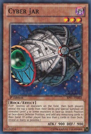 Cyber Jar (Starfoil) (BP01-EN002) - Battle Pack: Epic Dawn 1st Edition