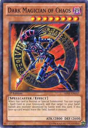 Dark Magician of Chaos (Starfoil) (BP01-EN007) - Battle Pack: Epic Dawn 1st Edition