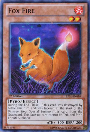 Fox Fire (Starfoil) (BP01-EN010) - Battle Pack: Epic Dawn Unlimited