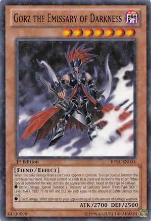 Gorz the Emissary of Darkness (Starfoil) (BP01-EN014) - Battle Pack: Epic Dawn Unlimited