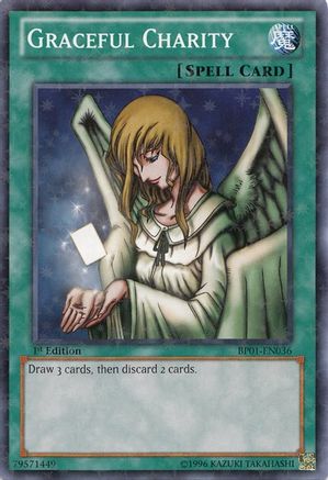Graceful Charity (Starfoil) (BP01-EN036) - Battle Pack: Epic Dawn Unlimited