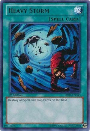 Heavy Storm (Starfoil) (BP01-EN038) - Battle Pack: Epic Dawn 1st Edition