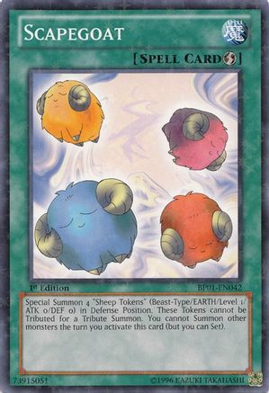 Scapegoat (Starfoil) (BP01-EN042) - Battle Pack: Epic Dawn 1st Edition