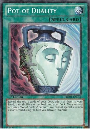 Pot of Duality (Starfoil) (BP01-EN046) - Battle Pack: Epic Dawn 1st Edition