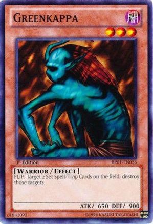 Greenkappa (Starfoil) (BP01-EN056) - Battle Pack: Epic Dawn 1st Edition