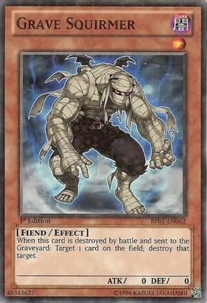 Grave Squirmer (Starfoil) (BP01-EN062) - Battle Pack: Epic Dawn Unlimited