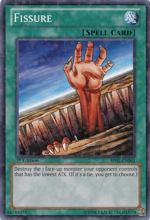 Fissure (Starfoil) (BP01-EN065) - Battle Pack: Epic Dawn 1st Edition