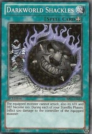 Darkworld Shackles (Starfoil) (BP01-EN083) - Battle Pack: Epic Dawn Unlimited