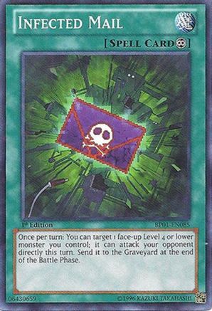 Infected Mail (Starfoil) (BP01-EN085) - Battle Pack: Epic Dawn Unlimited
