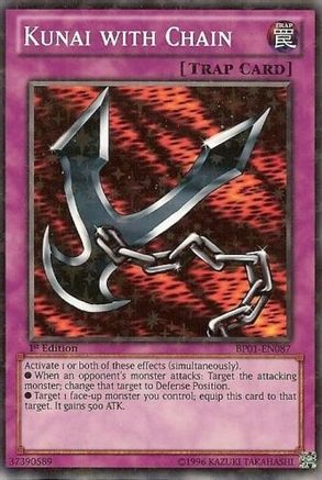 Kunai with Chain (Starfoil) (BP01-EN087) - Battle Pack: Epic Dawn Unlimited