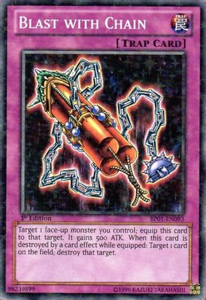 Blast with Chain (Starfoil) (BP01-EN093) - Battle Pack: Epic Dawn 1st Edition