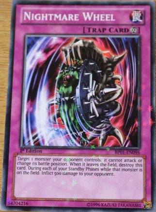 Nightmare Wheel (Starfoil) (BP01-EN096) - Battle Pack: Epic Dawn Unlimited