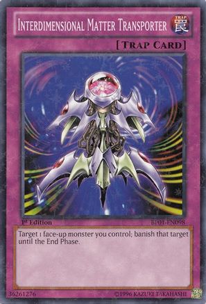 Interdimensional Matter Transporter (Starfoil) (BP01-EN098) - Battle Pack: Epic Dawn Unlimited