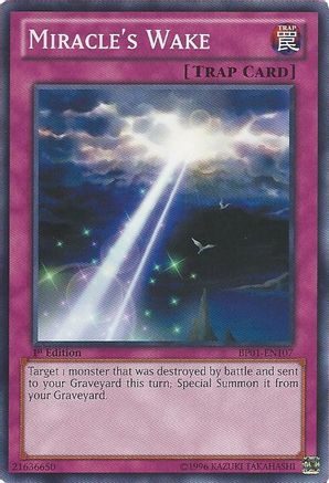 Miracle's Wake (Starfoil) (BP01-EN107) - Battle Pack: Epic Dawn Unlimited