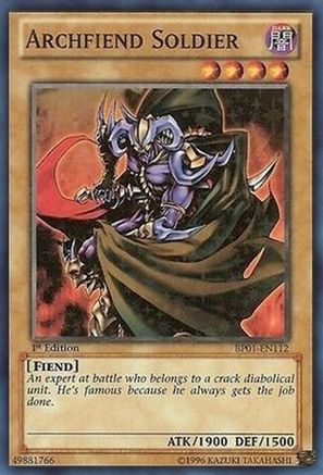 Archfiend Soldier (Starfoil) (BP01-EN112) - Battle Pack: Epic Dawn 1st Edition
