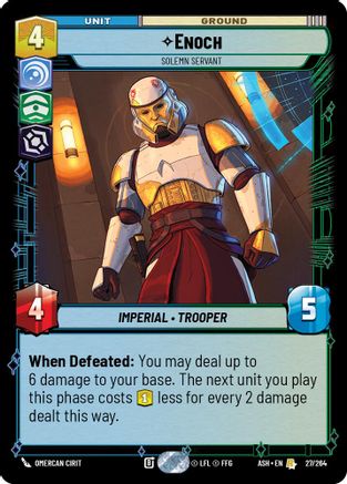 Enoch - Solemn Servant (27/264) - Ashes of the Empire