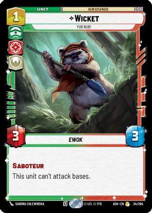 Wicket - Yub Nub! (34/264) - Ashes of the Empire