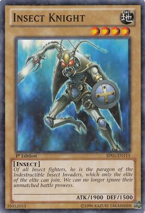 Insect Knight (Starfoil) (BP01-EN115) - Battle Pack: Epic Dawn 1st Edition