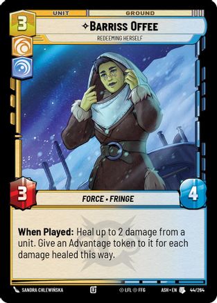 Barriss Offee - Redeeming Herself (44/264) - Ashes of the Empire