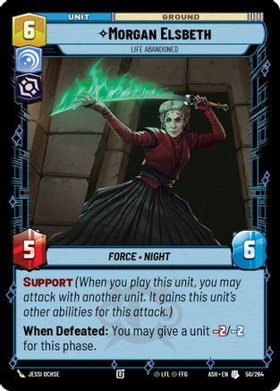 Morgan Elsbeth - Life Abandoned (50/264) - Ashes of the Empire