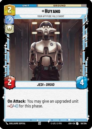 Huyang - Your Aptitude Falls Short (56/264) - Ashes of the Empire