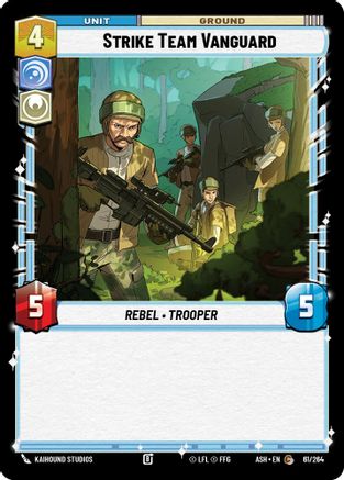 Strike Team Vanguard (61/264) - Ashes of the Empire
