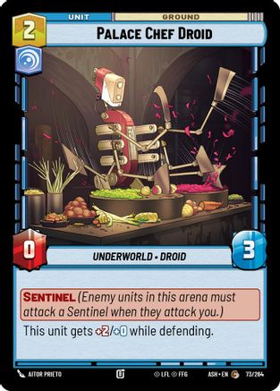 Palace Chef Droid (73/264) - Ashes of the Empire