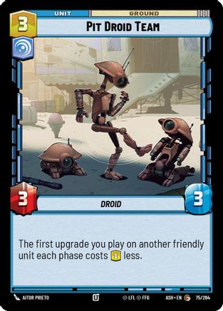 Pit Droid Team (75/264) - Ashes of the Empire