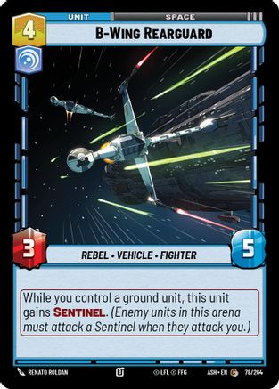 B-Wing Rearguard (78/264) - Ashes of the Empire