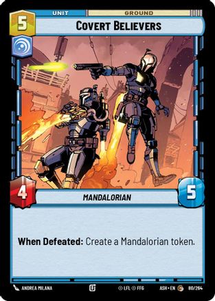 Covert Believers (80/264) - Ashes of the Empire