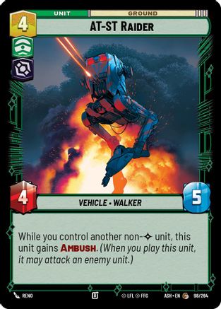 AT-ST Raider (98/264) - Ashes of the Empire