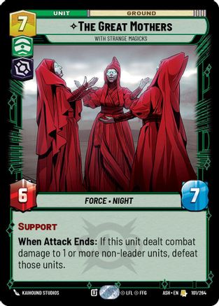 The Great Mothers - With Strange Magicks (101/264) - Ashes of the Empire