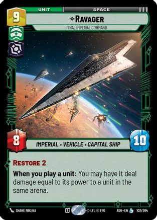 Ravager - Final Imperial Command (102/264) - Ashes of the Empire