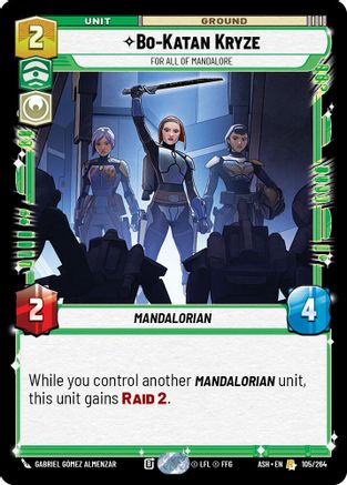 Bo-Katan Kryze - For All of Mandalore (105/264) - Ashes of the Empire