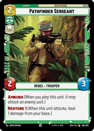 Pathfinder Sergeant (106/264) - Ashes of the Empire