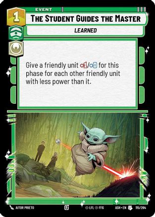 The Student Guides the Master (115/264) - Ashes of the Empire