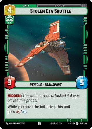 Stolen Eta Shuttle (125/264) - Ashes of the Empire