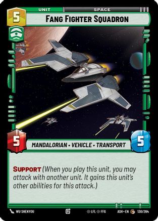 Fang Fighter Squadron (130/264) - Ashes of the Empire