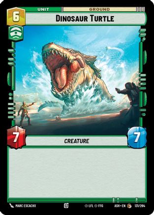 Dinosaur Turtle (131/264) - Ashes of the Empire