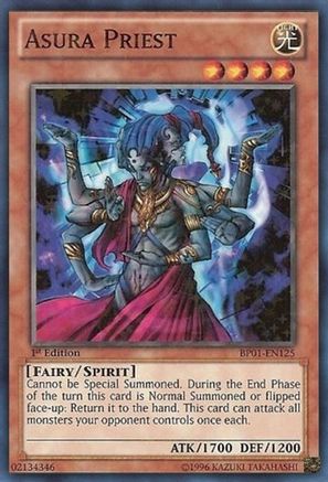 Asura Priest (Starfoil) (BP01-EN125) - Battle Pack: Epic Dawn Unlimited