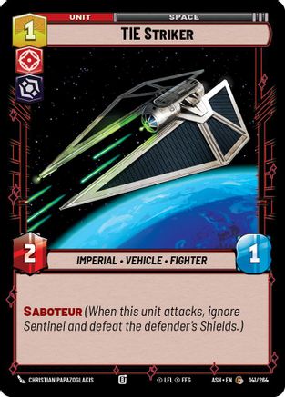 TIE Striker (141/264) - Ashes of the Empire