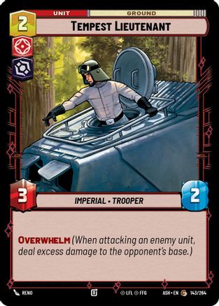 Tempest Lieutenant (143/264) - Ashes of the Empire