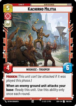 Kachirho Militia (160/264) - Ashes of the Empire