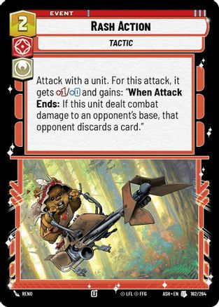 Rash Action (162/264) - Ashes of the Empire