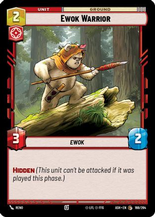Ewok Warrior (166/264) - Ashes of the Empire