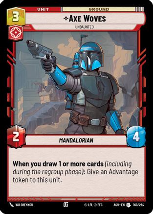 Axe Woves - Undaunted (169/264) - Ashes of the Empire