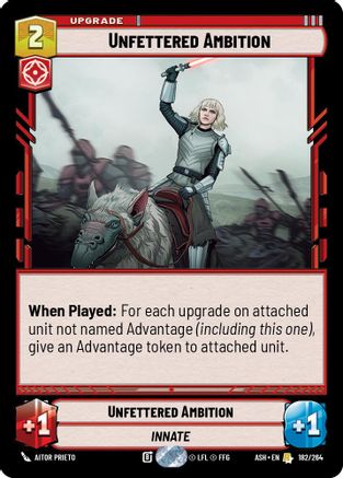 Unfettered Ambition (182/264) - Ashes of the Empire