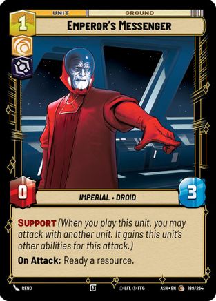 Emperor's Messenger (189/264) - Ashes of the Empire