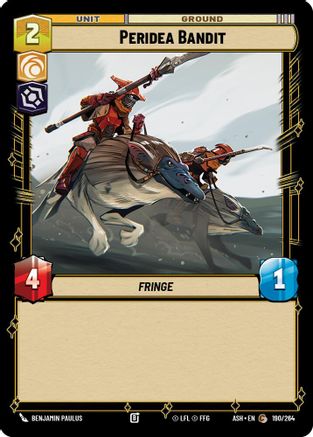 Peridea Bandit (190/264) - Ashes of the Empire